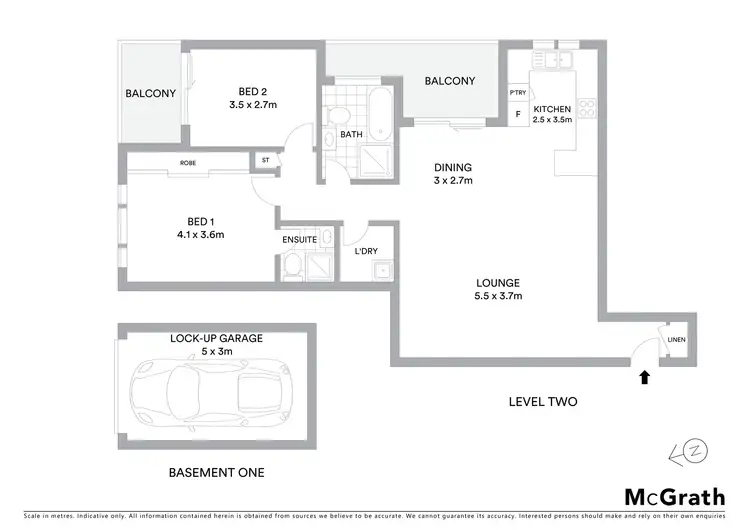 Floorplan of Homely apartment listing, 10/52 Kingsway, Cronulla NSW 2230