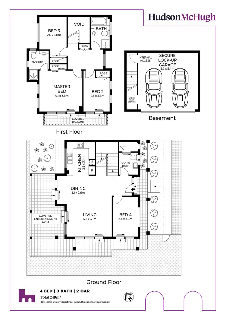 Floorplan of Homely townhouse listing, 3/29 Oswald Street, Campsie NSW 2194