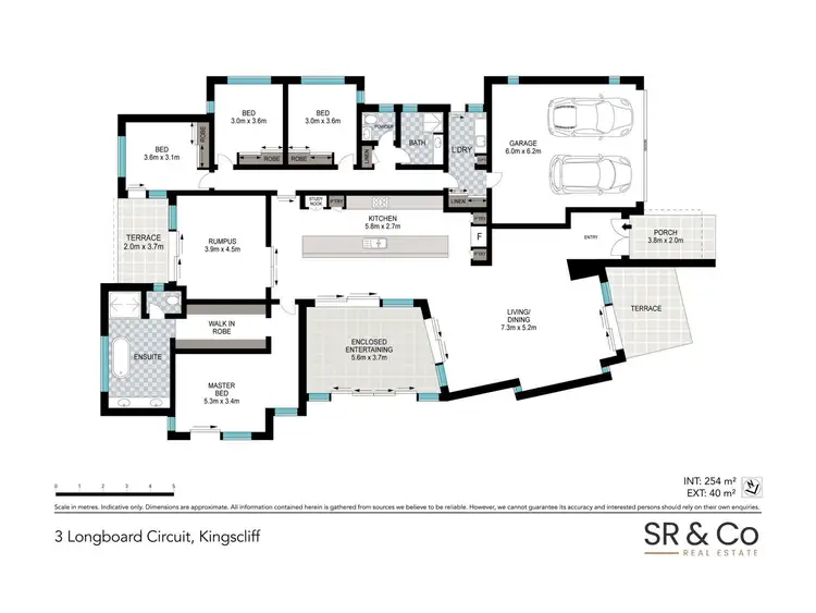 Floorplan of Homely house listing, 3 Longboard Circuit, Kingscliff NSW 2487