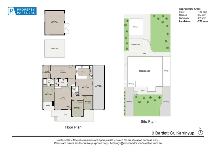 Floorplan of Homely house listing, 9 Bartlett Crescent, Karrinyup WA 6018