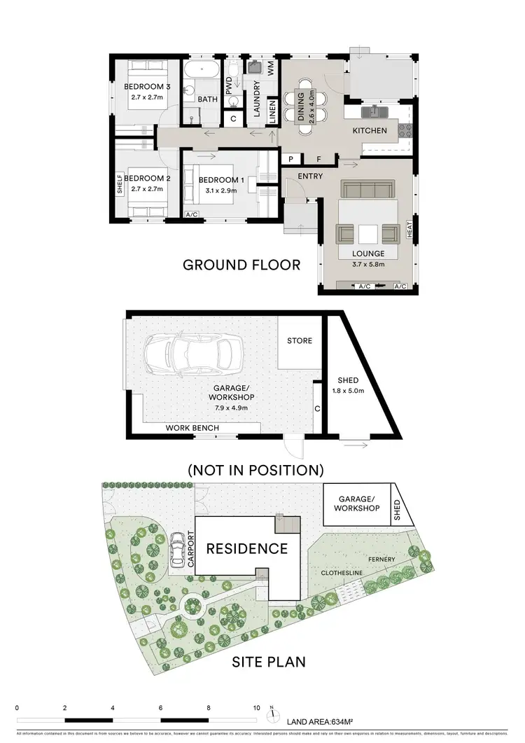 Floorplan of Homely house listing, 6 Norfolk Crescent, Corio VIC 3214