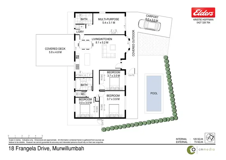 Floorplan of Homely house listing, 18 Frangela Drive, Murwillumbah NSW 2484