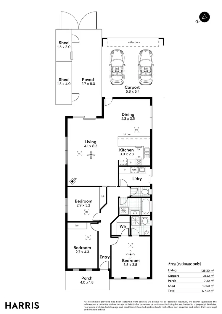 Floorplan of Homely house listing, 51 Nolan Place, Munno Para SA 5115
