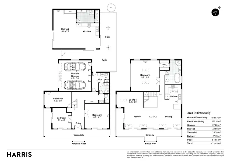 Floorplan of Homely house listing, 42 East Terrace, Ardrossan SA 5571