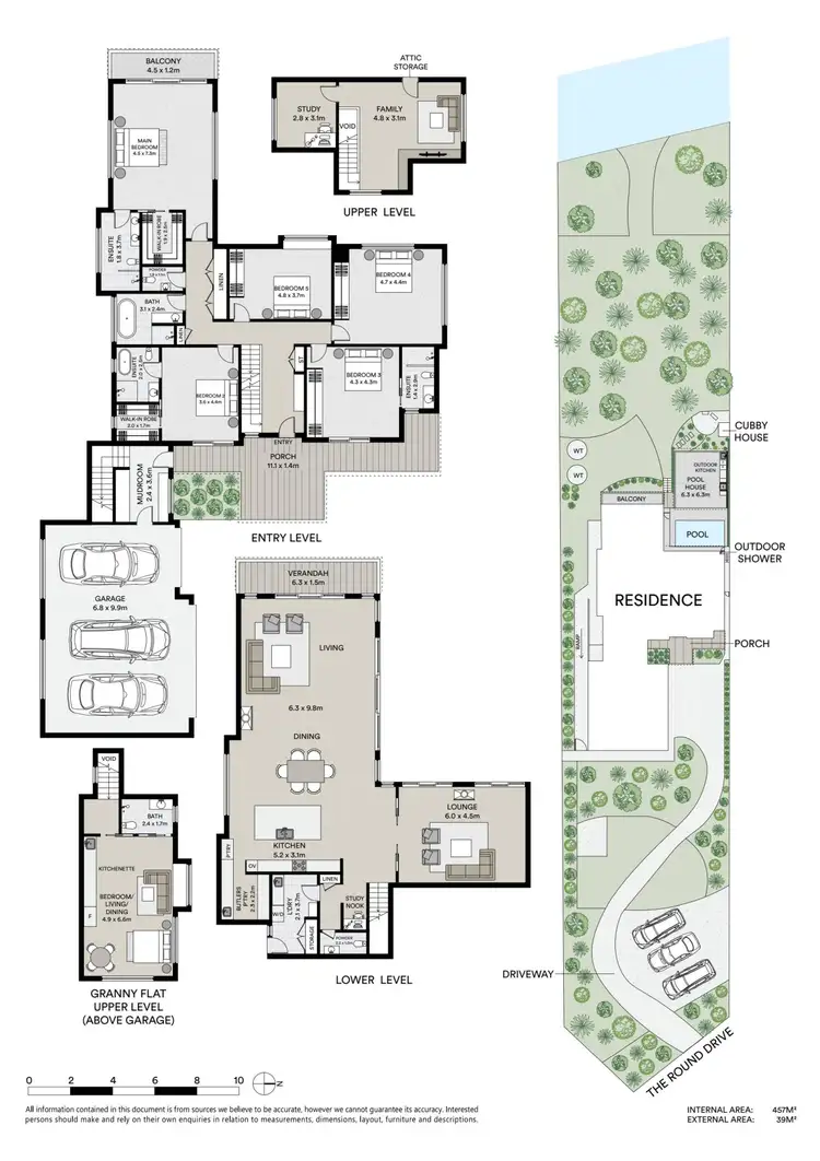 Floorplan of Homely house listing, 71 The Round Drive, Avoca Beach NSW 2251