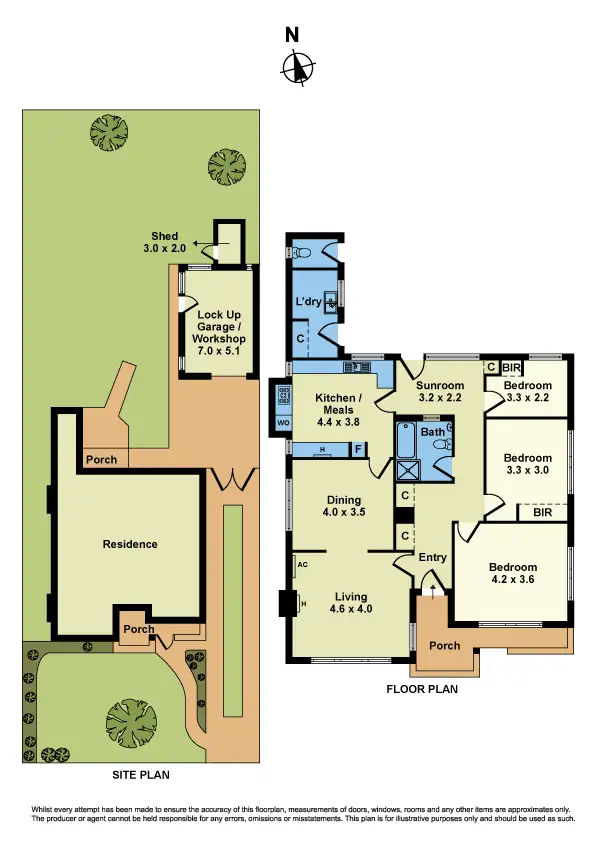 Floorplan of Homely house listing, 76 Forrest Street, Albion VIC 3020