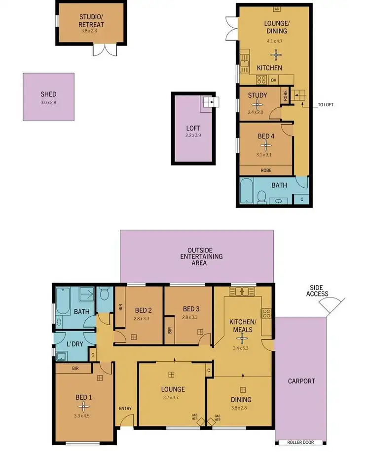 Floorplan of Homely house listing, 15 Weeroona Avenue, Port Noarlunga South SA 5167