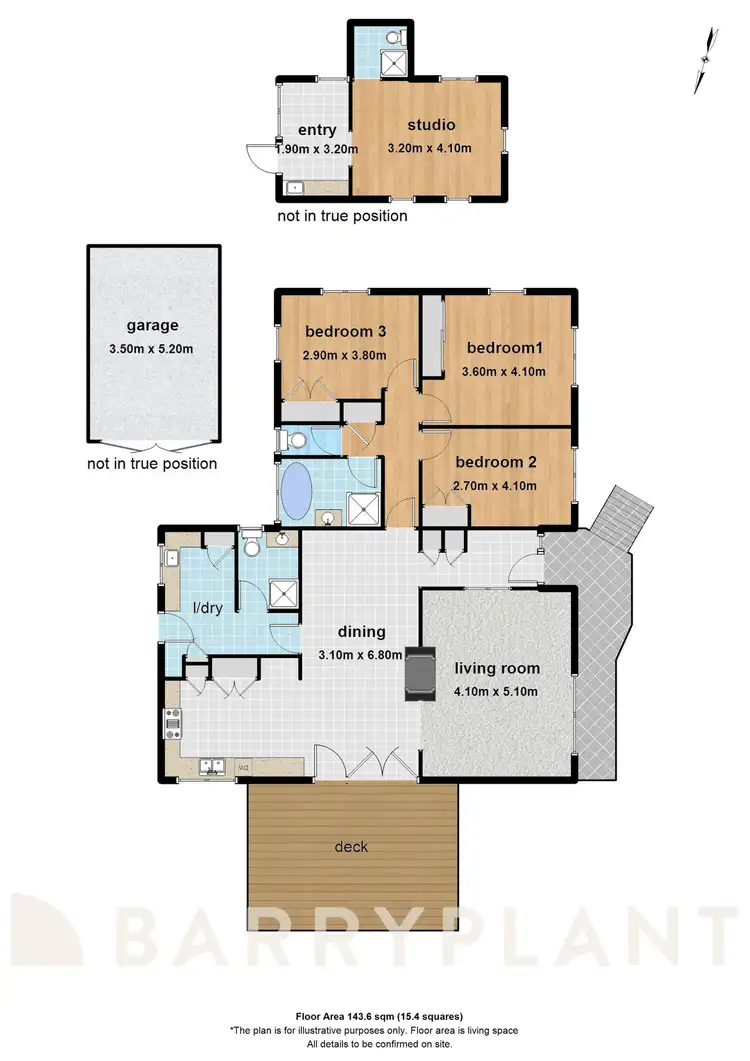 Floorplan of Homely house listing, 2 Elm Crescent, Emerald VIC 3782