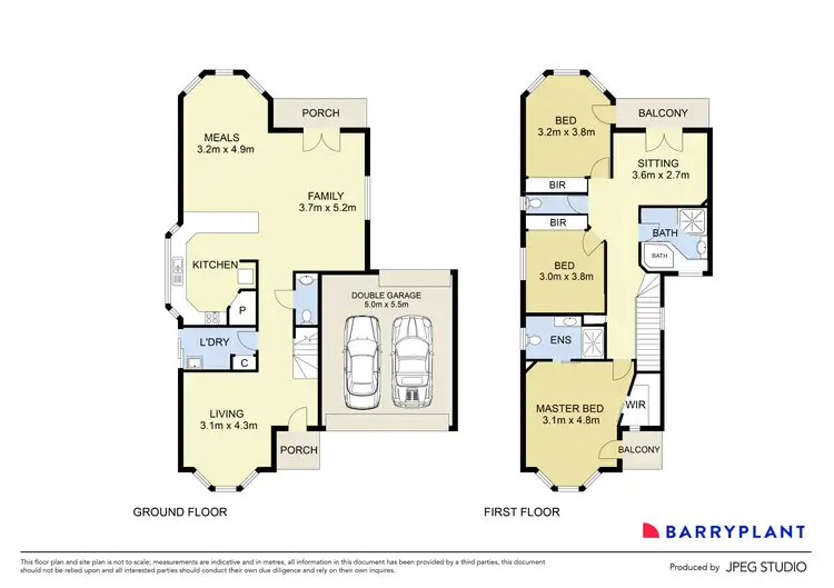 Floorplan of Homely house listing, 4 Learmonth Court, Caroline Springs VIC 3023