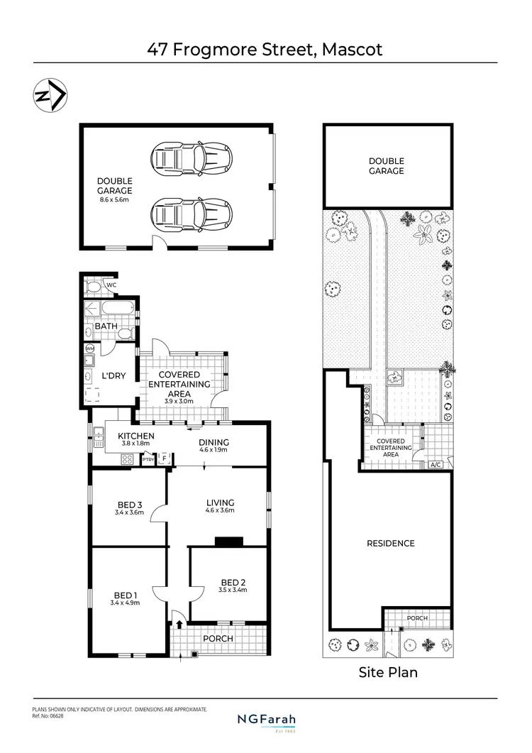 Floorplan of Homely house listing, 47 Frogmore Street, Mascot NSW 2020