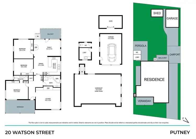 Floorplan of Homely house listing, 20 Watson Street, Putney NSW 2112