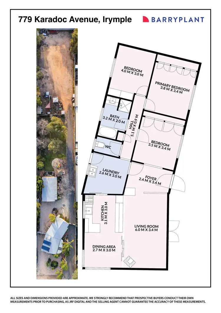 Floorplan of Homely house listing, 779 Karadoc Avenue, Irymple VIC 3498