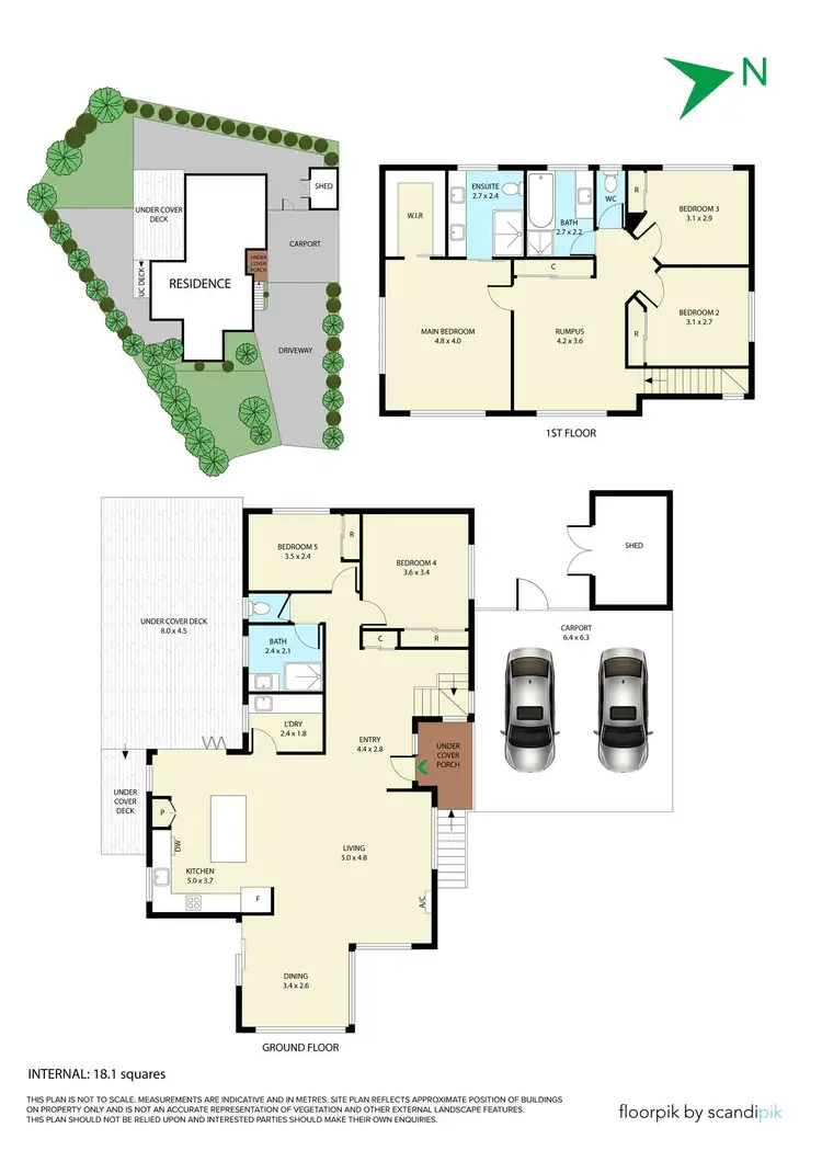 Floorplan of Homely house listing, 4 Putney Close, Wantirna VIC 3152