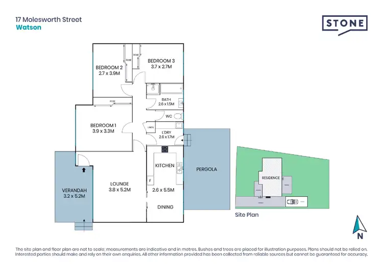 Floorplan of Homely house listing, 17 Molesworth Street, Watson ACT 2602