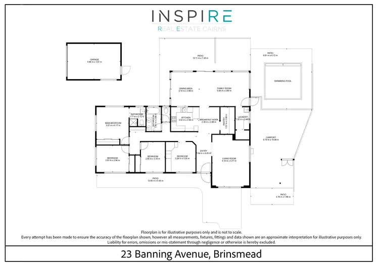 Floorplan of Homely house listing, 23 Banning Avenue, Brinsmead QLD 4870