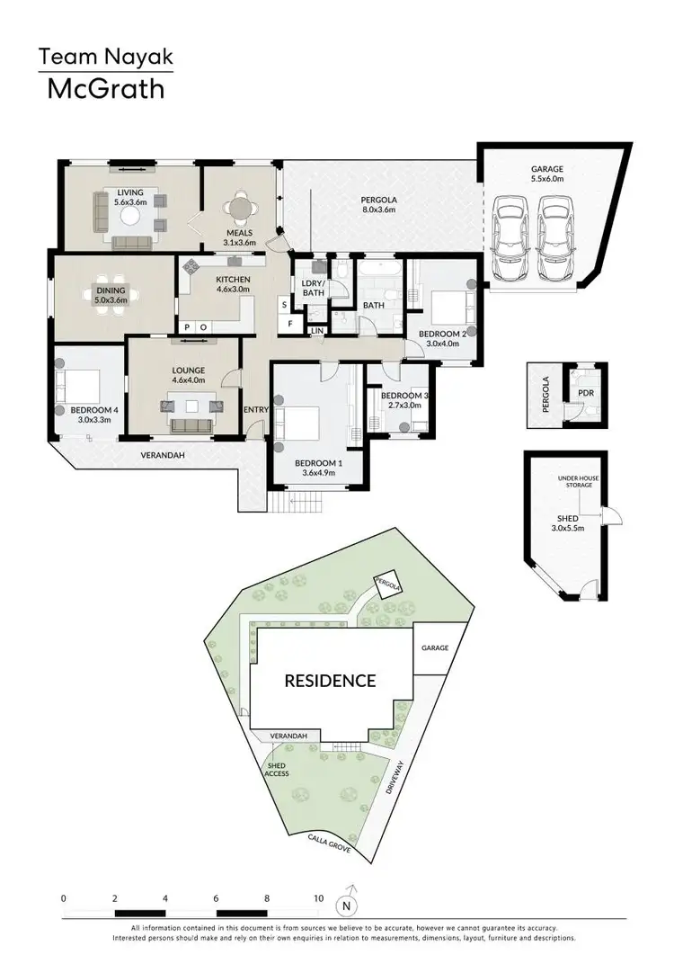 Floorplan of Homely house listing, 19 Calla Grove, Pendle Hill NSW 2145