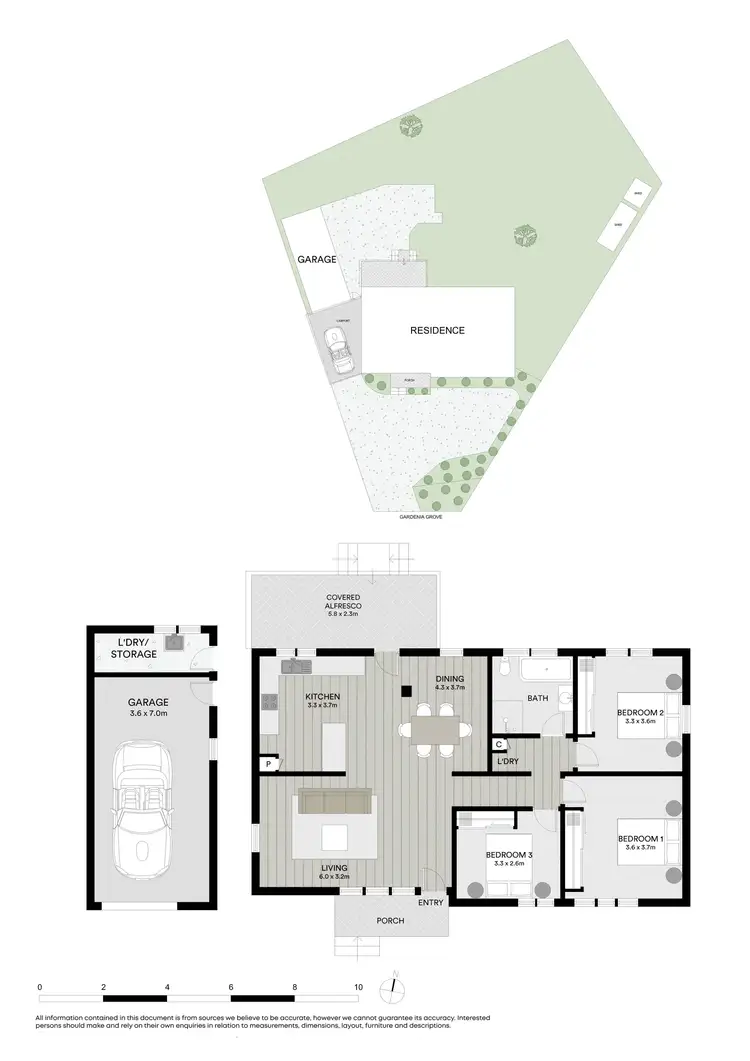 Floorplan of Homely house listing, 9 Gardenia Grove, Lalor Park NSW 2147
