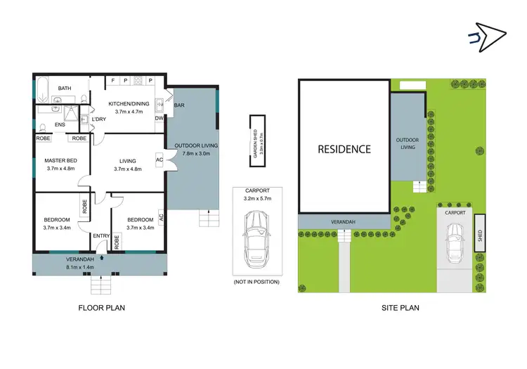 Floorplan of Homely house listing, 22 Ada Street, Waratah NSW 2298