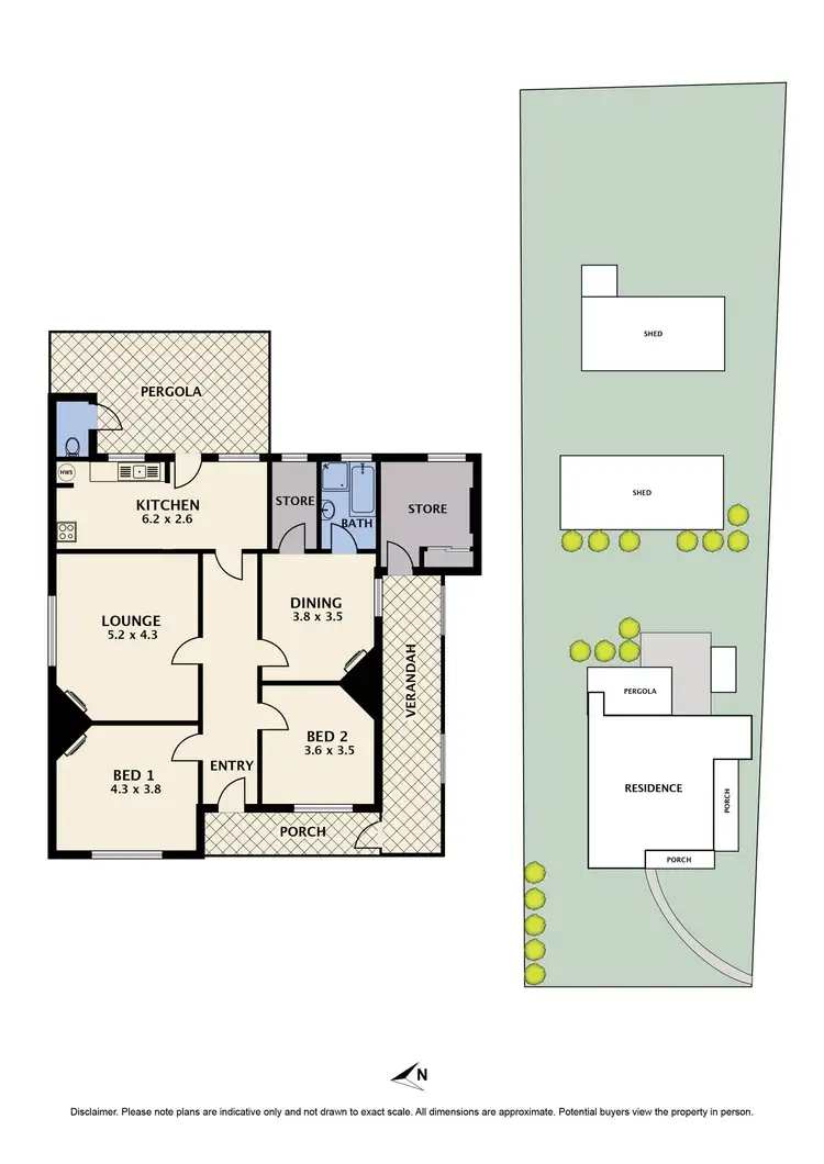 Floorplan of Homely house listing, 78 Pine Street, Reservoir VIC 3073