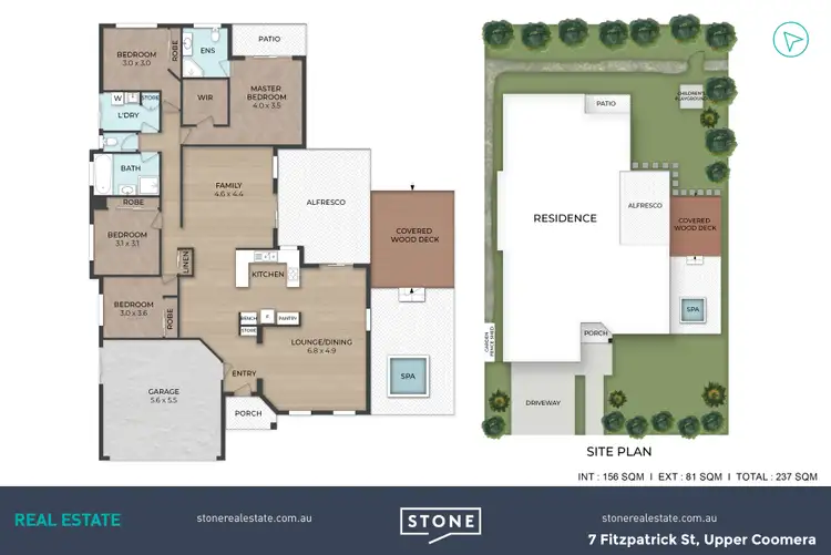 Floorplan of Homely house listing, 7 Fitzpatrick Street, Upper Coomera QLD 4209