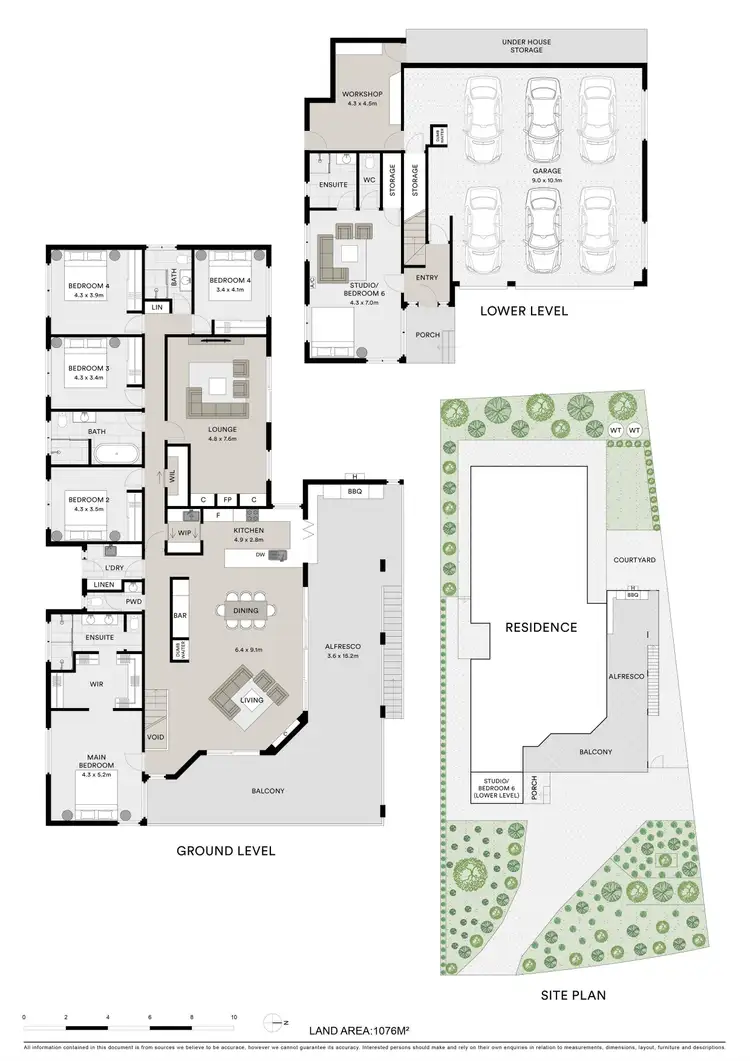 Floorplan of Homely house listing, 9-11 Mosman Way, Highton VIC 3216