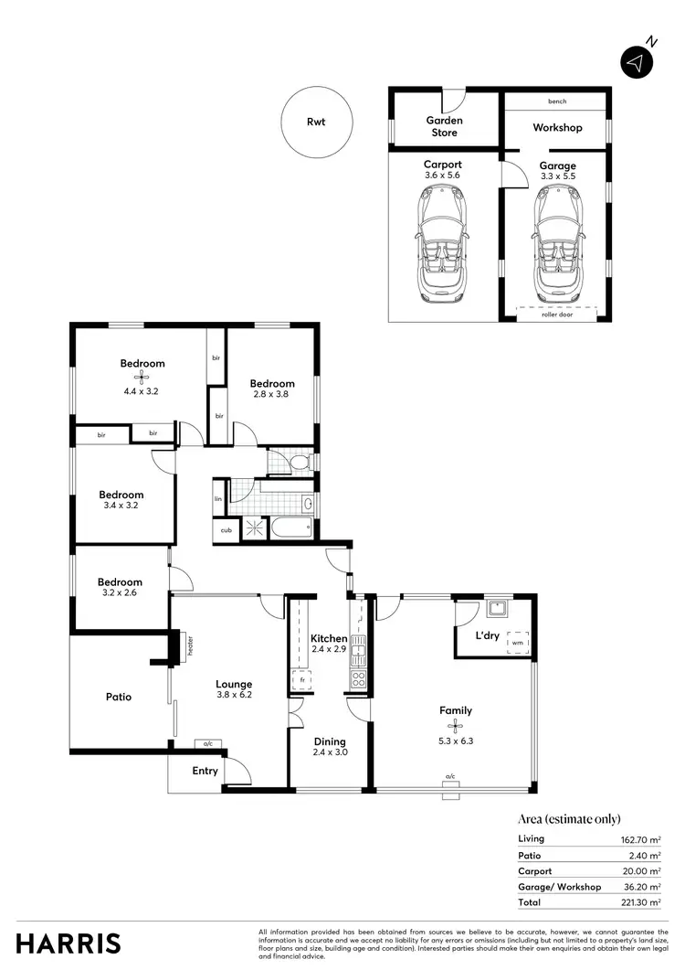 Floorplan of Homely house listing, 235 Diagonal Road, Warradale SA 5046