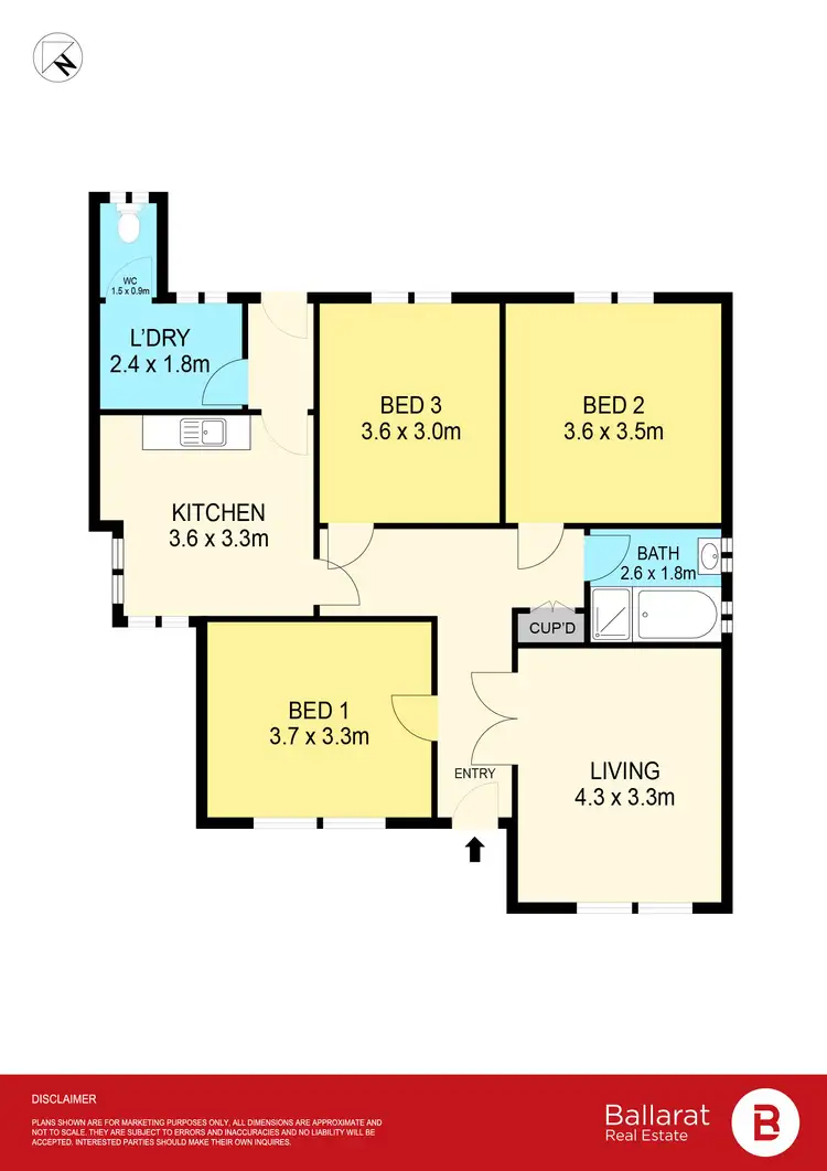 Floorplan of Homely house listing, 29 York Street, Golden Point VIC 3350
