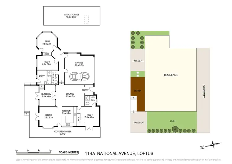 Floorplan of Homely house listing, 114A National Avenue, Loftus NSW 2232