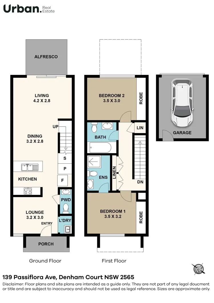 Floorplan of Homely house listing, 139 Passiflora Avenue, Denham Court NSW 2565