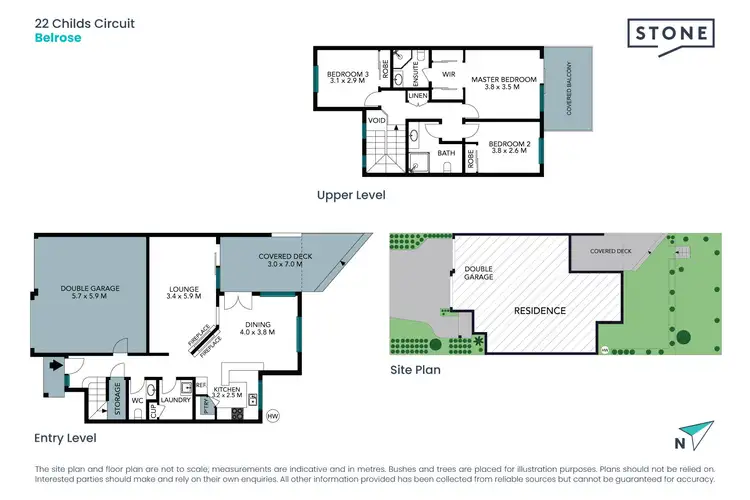 Floorplan of Homely house listing, 22 Childs Circuit, Belrose NSW 2085