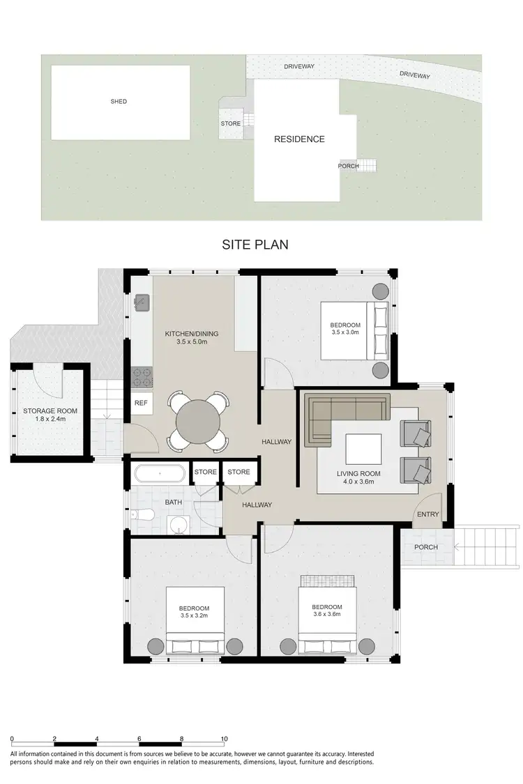 Floorplan of Homely house listing, 34 Heath Street, Wandal QLD 4700