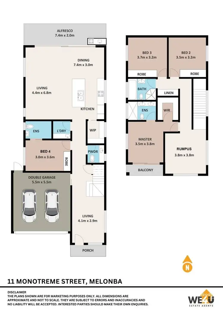 Floorplan of Homely house listing, 11 Monotreme Street, Marsden Park NSW 2765