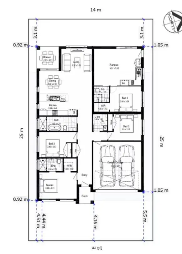 Floorplan of Homely house listing, Address available on request