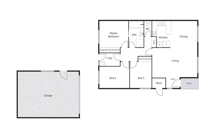 Floorplan of Homely house listing, 28 Tregear Close, Theodore ACT 2905