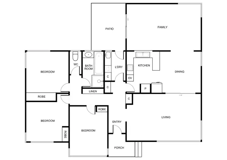 Floorplan of Homely house listing, 5 Fizelle Place, Weston ACT 2611