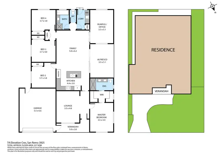 Floorplan of Homely house listing, 7A Elevation Crescent, San Remo VIC 3925
