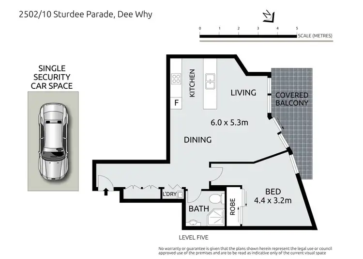 Floorplan of Homely apartment listing, 2502/10 Sturdee Parade, Dee Why NSW 2099