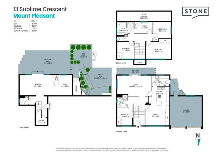 Floorplan of Homely house listing, 13 Sublime Crescent, Mount Pleasant NSW 2519