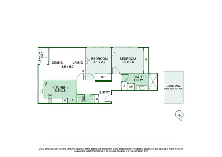 Floorplan of Homely apartment listing, 2/241 Williams Road, South Yarra VIC 3141