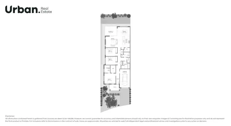 Floorplan of Homely semi-detached listing, Lot 7 Magenta Circuit, Dubbo NSW 2830