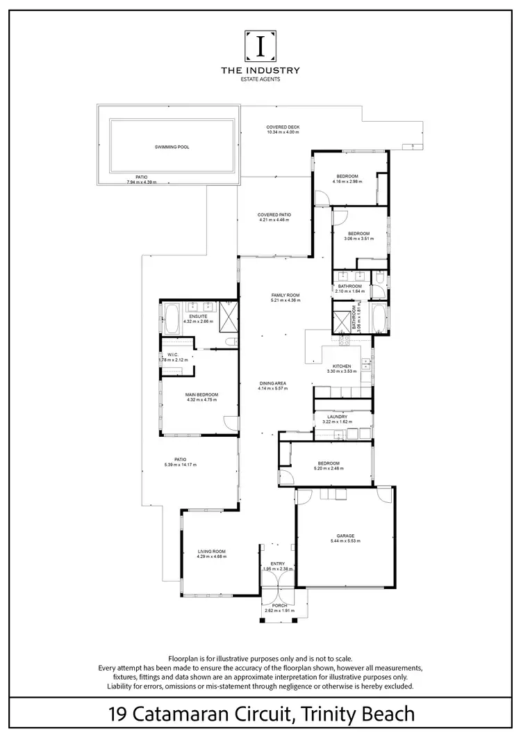 Floorplan of Homely house listing, 19 Catamaran Circuit, Trinity Beach QLD 4879