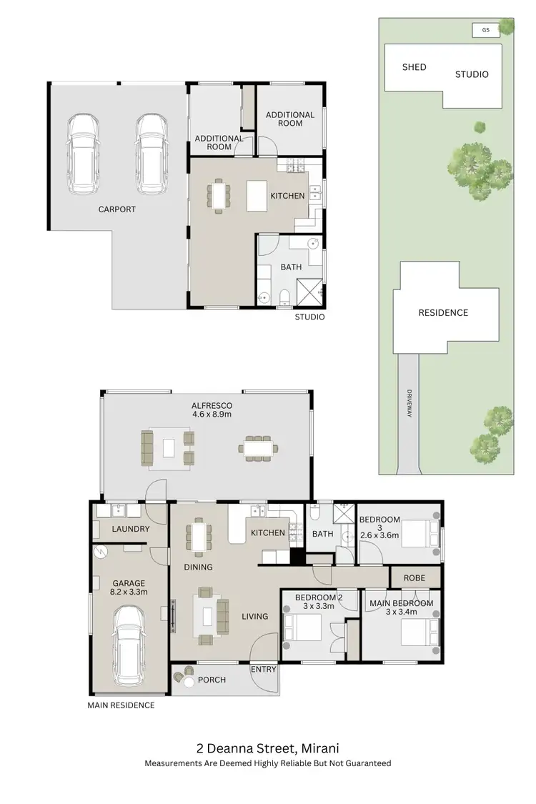 Floorplan of Homely house listing, 2 Deanna Street, Mirani QLD 4754