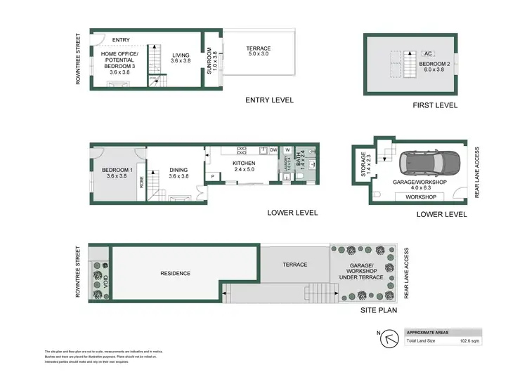 Floorplan of Homely house listing, 183 Rowntree Street, Birchgrove NSW 2041