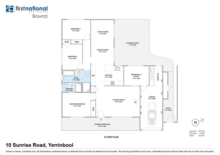Floorplan of Homely house listing, 10 Sunrise Road, Yerrinbool NSW 2575