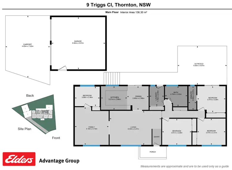 Floorplan of Homely house listing, 9 Triggs Close, Thornton NSW 2322