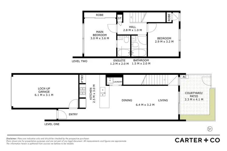 Floorplan of Homely townhouse listing, 15/233 Flemington Road, Franklin ACT 2913
