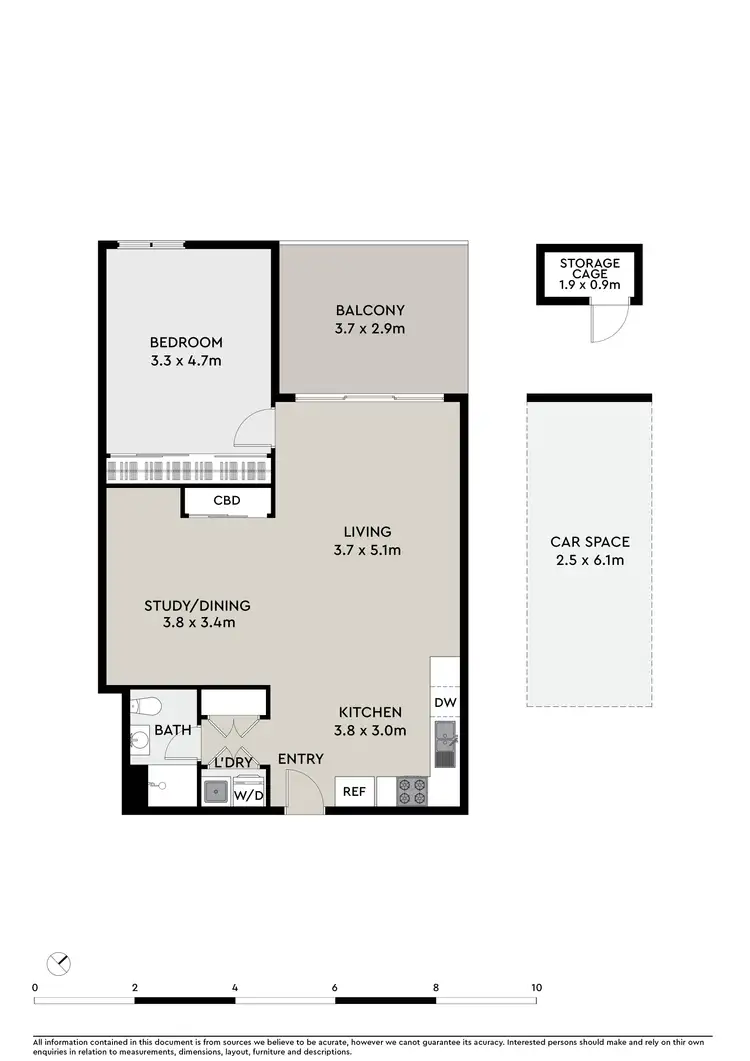 Floorplan of Homely apartment listing, 709/5 Bidjigal Road, Arncliffe NSW 2205