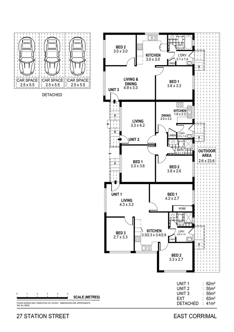 Floorplan of Homely block of units listing, 27 Station Street, East Corrimal NSW 2518