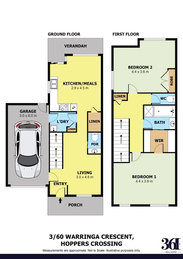 Floorplan of Homely townhouse listing, Address available on request