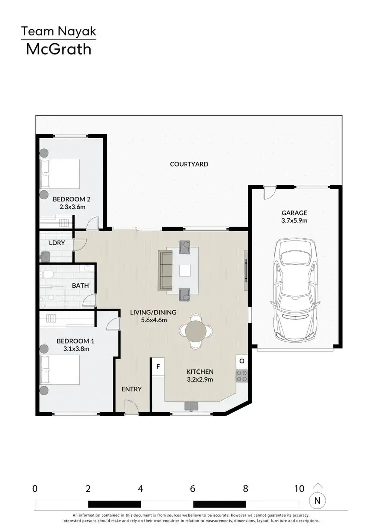 Floorplan of Homely villa listing, 5/20 Jersey Road, South Wentworthville NSW 2145